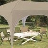 vidaXL Pop-up Partyzelt 575 x 288 x 245 cm Creme Oxford-Stoff 42019878 Bild 3