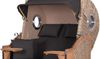 Strandkorb - bene living - Ammersee Teak Bullauge - PE shell - Modell 548 - inkl. Liftersystem Bild 2
