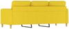 vidaXL 3-Sitzer-Sofa Hellgelb 180 cm Stoff 359491 Bild 5