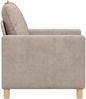 vidaXL Sofa Beige 76 x 81 x 87,5 cm Polyester 42028777 Bild 4