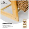 AdelDream Wäschekorb AdealDream Wohnzimmer-Aufbewahrungsregal multifunktionales Regal Bild 3