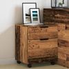 vidaXL Mobiler Aktenschrank mit Rollen Altholz 45x38x54 cm 856949 Bild 4