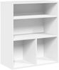 vidaXL Bücherregal Weiß 60x30x71,5 cm Holzwerkstoff 860310 Bild 2