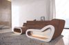 Stoff Couch Concept C - Mikrofaserstoff - hellbraun-weiß - Links Bild 4