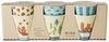 Rice Melamin Becher Happy Forest / Blue - 6er Pack Bild 3