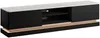 Vente-unique - DEVIKA TV unit Holz, Platte SchwarzWeiß - B 40 cm x H 44 cm x L 190 cm Bild 3