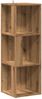 vidaXL Eckregal Artisan-Eiche 33x33x100 cm Holzwerkstoff 856721 Bild 2
