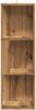 vidaXL Eckregal Artisan-Eiche 33x33x100 cm Holzwerkstoff 856721 Bild 4