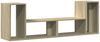 vidaXL TV-Schränke 2 Stk. Sonoma-Eiche 75x30x50 cm Holzwerkstoff 840788 Bild 2