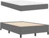 vidaXL Bettrahmen mit Matratze Hellgrau 120 x 200 cm Stoff 3399115 Bild 5