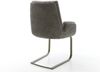 Freischwinger Clea-Flex Bouclé Soft Schlamm Freischwinger flach Effektfinish Titan Bild 5