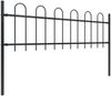 vidaXL Gartenzaun | Stahl | Robust | Modern 277640 Bild 2