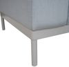 Ecksofa HWC-C47, Sofa Loungesofa Couch, Stoff/Textil Indoor wasserabweisend 245cm ~ blau mit Ablage Bild 5