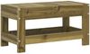 vidaXL Gartenhocker 62x30x32 cm Kiefernholz Imprägniert 844897 Bild 2