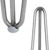 Tischbeine 4er-Set Hairpin 60 cm Haarnadelbeine Stahl Möbelfüße Tischkufen Bild 3