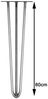 Tischbeine 4er-Set Hairpin 60 cm Haarnadelbeine Stahl Möbelfüße Tischkufen Bild 5