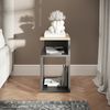Nachttisch Elios Anthrazit/Goldkraft Eiche 2er Set Vicco Bild 3