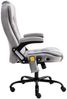 vidaXL Massage-Bürostuhl Hellgrau Samt 20573 Bild 3