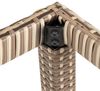 ESTEXO Gartenmöbel Set Essgruppe, Polyrattan Beige-Braun Bild 5