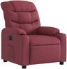 vidaXL Relaxsessel Elektrisch Weinrot Stoff 3206630 Bild 4