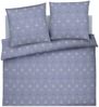 JOOP! Bettwäsche Cornflower Charm 4117 02 Ocean Mako Satin 240 x 220 + 2x 80 x 80 cm Bild 4