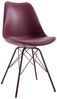 4er Set Design-Klassiker Stuhl NORWAY rot Retro Bild 4