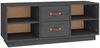 vidaXL TV-Schrank Grau 100x34x40 cm Massivholz Kiefer 818227 Bild 2