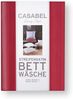 Brielle Bettwäsche Casabel Bettwäsche-Set aus Mako-Satin - Streifig - Bordeaux, 2 teilig, Mit Reißverschluss, 100% Baumwolle Bild 3
