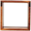 Wandregal Gani 40x40x30 aus Sheesham-Holz Bild 4