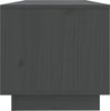 vidaXL TV-Schrank Grau 90x35x35 cm Massivholz Kiefer 813831 Bild 4