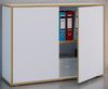 VCM Büroschrank Salia 920722 Weiß H. 74 x B. 100 x T. 33 cm Bild 3