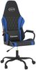 vidaXL Gaming-Stuhl mit Massagefunktion Schwarz und Blau Kunstleder 345533 Bild 2
