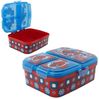 Lunchbox für Kinder mit 4 Fächern aus Kunststoff verschiedene Motive Spider-Man Bild 4