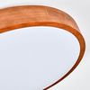 hofstein Deckenleuchte Deckenlampe aus Metall/Holz/Kunststoff in Natur/Braun/Weiß, ohne Leuchtmittel, moderne Deckenleuchte (38,5 cm), CCT einstellbar, mit Fernbedienung Bild 4