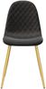 vidaXL Esszimmerstühle 4 Stk. Schwarz Samt [325685] Bild 4