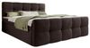 Luxusbetten24 Boxspringbett Cozy Samt, inklusive PU-Schaum Topper Bild 3