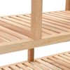 Badregal | Standregal Massivholz Walnuss 100x40x65 cm Bild 4