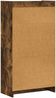 vidaXL Bücherregal Geräucherte Eiche 59 x 30 x 111 cm Holzwerkstoff 8011287 Bild 5
