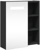 vidaXL Spiegelschrank mit LED-Beleuchtung Schwarz 45x13x52 cm 357967 Bild 2
