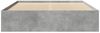 vidaXL Bettgestell Betongrau 150x200 cm Holzwerkstoff 3295649 Bild 5