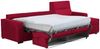Dmora Schlafsofa mit Halbinsel Pusiano, Wandelbares Ecksofa für das Wohnzimmer, gepolstert, abnehmbar, 100 % Made in Italy-Qualität, 280x160 h100 cm, Rot Bild 4