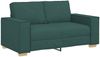 vidaXL 2-Sitzer Sofa Dunkelgrün 120 cm Stoff 4104975 Bild 2
