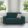 vidaXL 2-Sitzer Sofa Dunkelgrün 120 cm Stoff 4104975 Bild 3