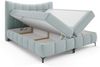 Boxspringbett Schlafzimmerbett CHARLES PREMIUM 120x200cm Stoff Aragon Sky Bild 2