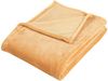 vidaXL Decke Gelb 130x170 cm Polyester 136272 Bild 3