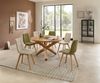 4-Fußstuhl >Belana< (2er Set) in beige, Buche - 55x89x46 (BxHxT) Bild 5