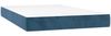 vidaXL Boxspringbett mit Matratze Dunkelblau 120x200 cm Samt 3141537 Bild 5