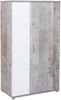 Home affaire Mehrzweckschrank Wien (H/B/T ca. 121/70/35 oder 160/70/35) Mehrzweckschrank, Melamin-Oberfläche, Einlegeböden höhenverstellbar Bild 2