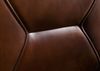 Stuhl Echtleder 49x56x83 braun IRON LABEL #108 Bild 5