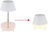 LED Tischleuchte, Touchdimmer, Akku, weiß, H 22,5 cm Bild 4